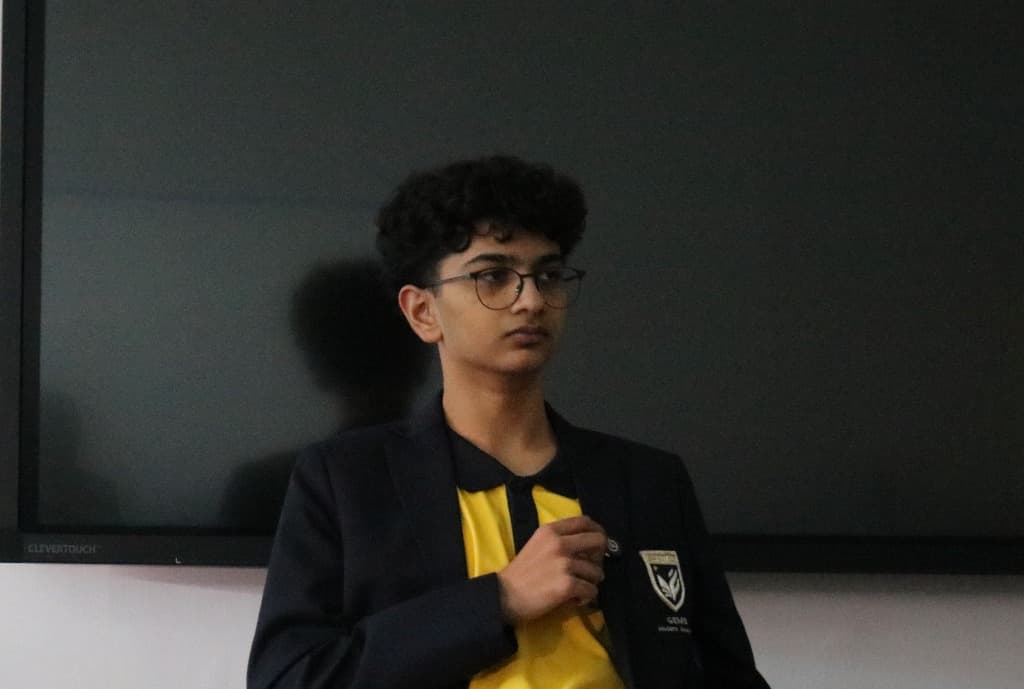 Aarush Pancholi, founder of SAFE Foundation